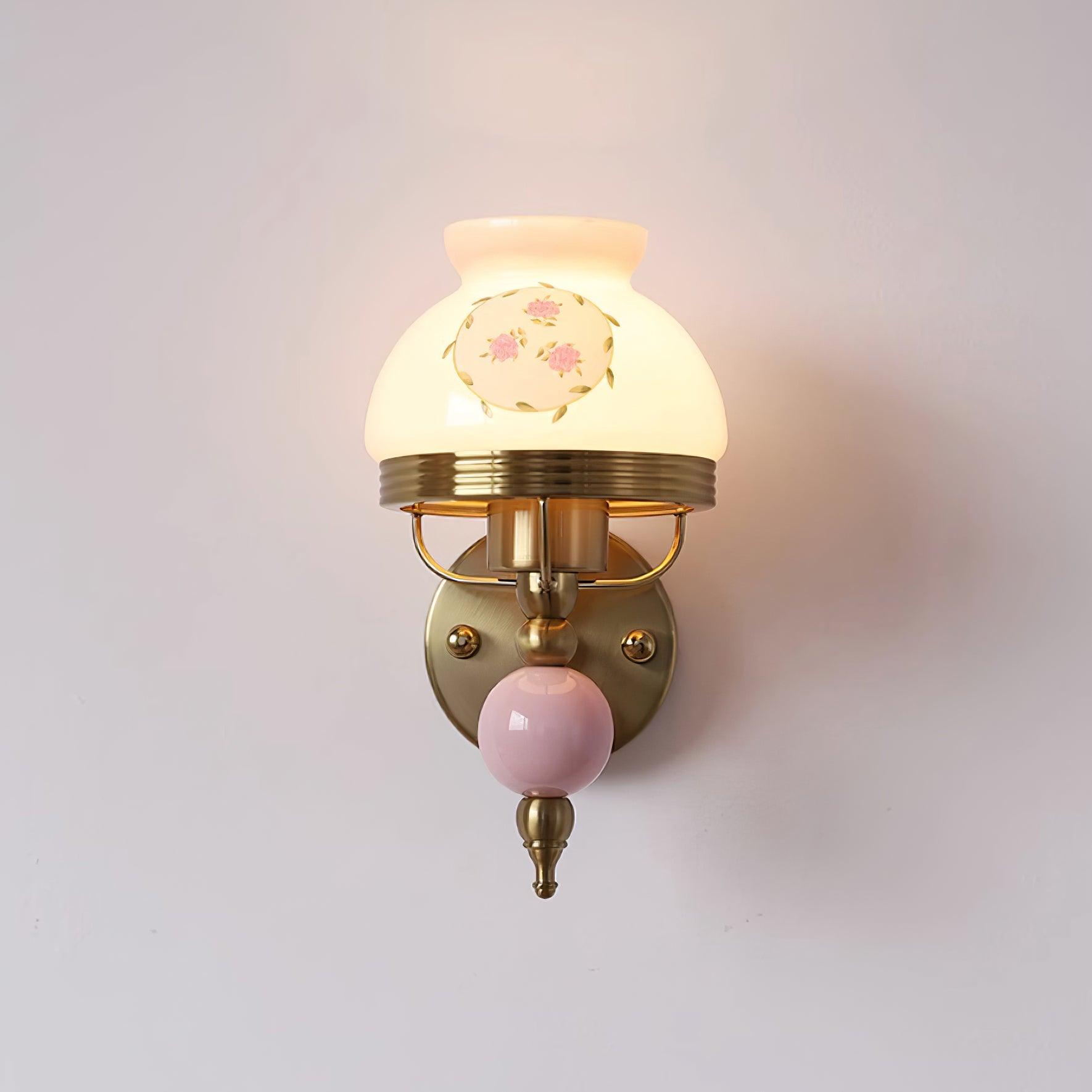 Wall Lamp Glass and Light for Bedroom or Hallway Retro - Letslighting