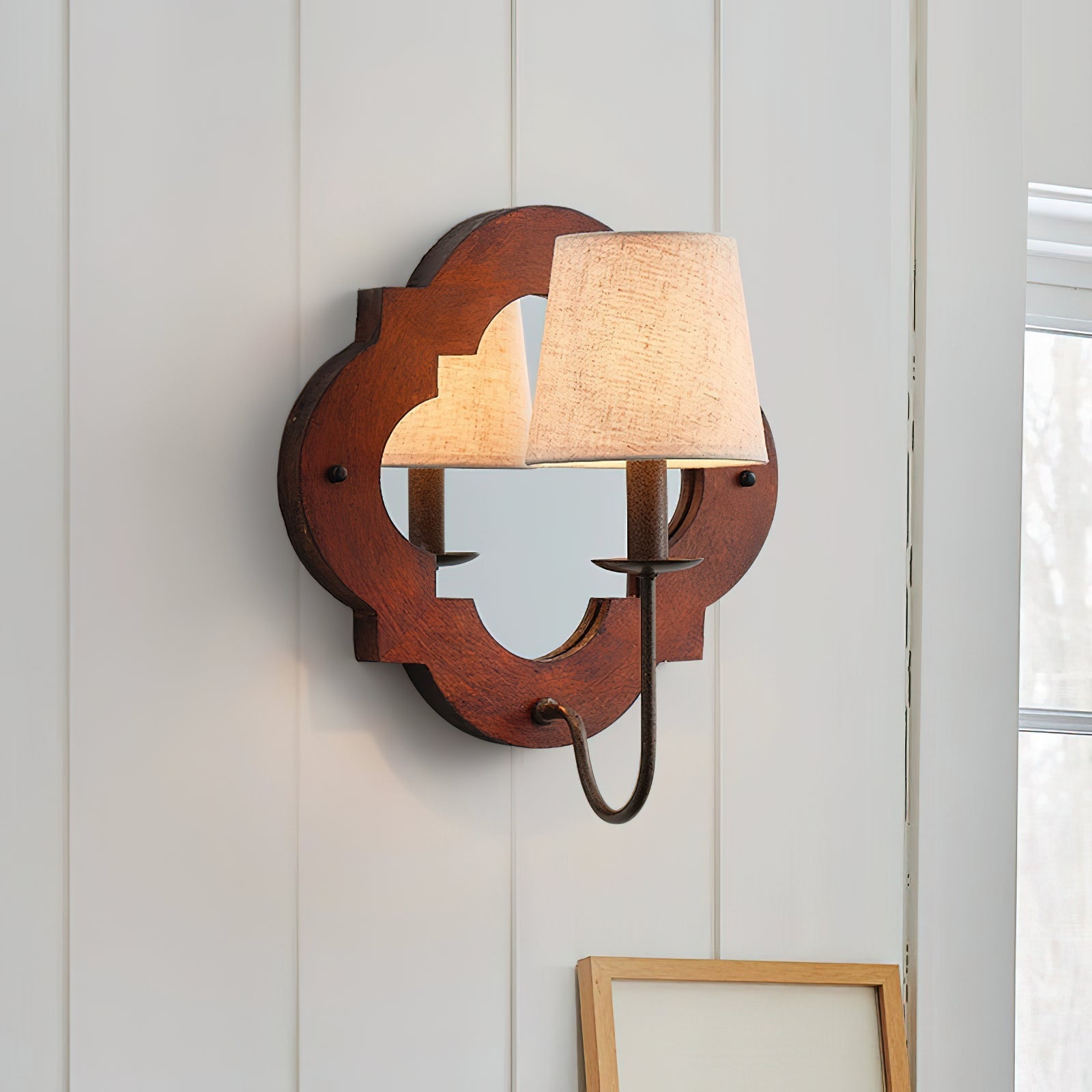 Sytheir Premium Elegance Fabric Wall Lamp - Letslighting