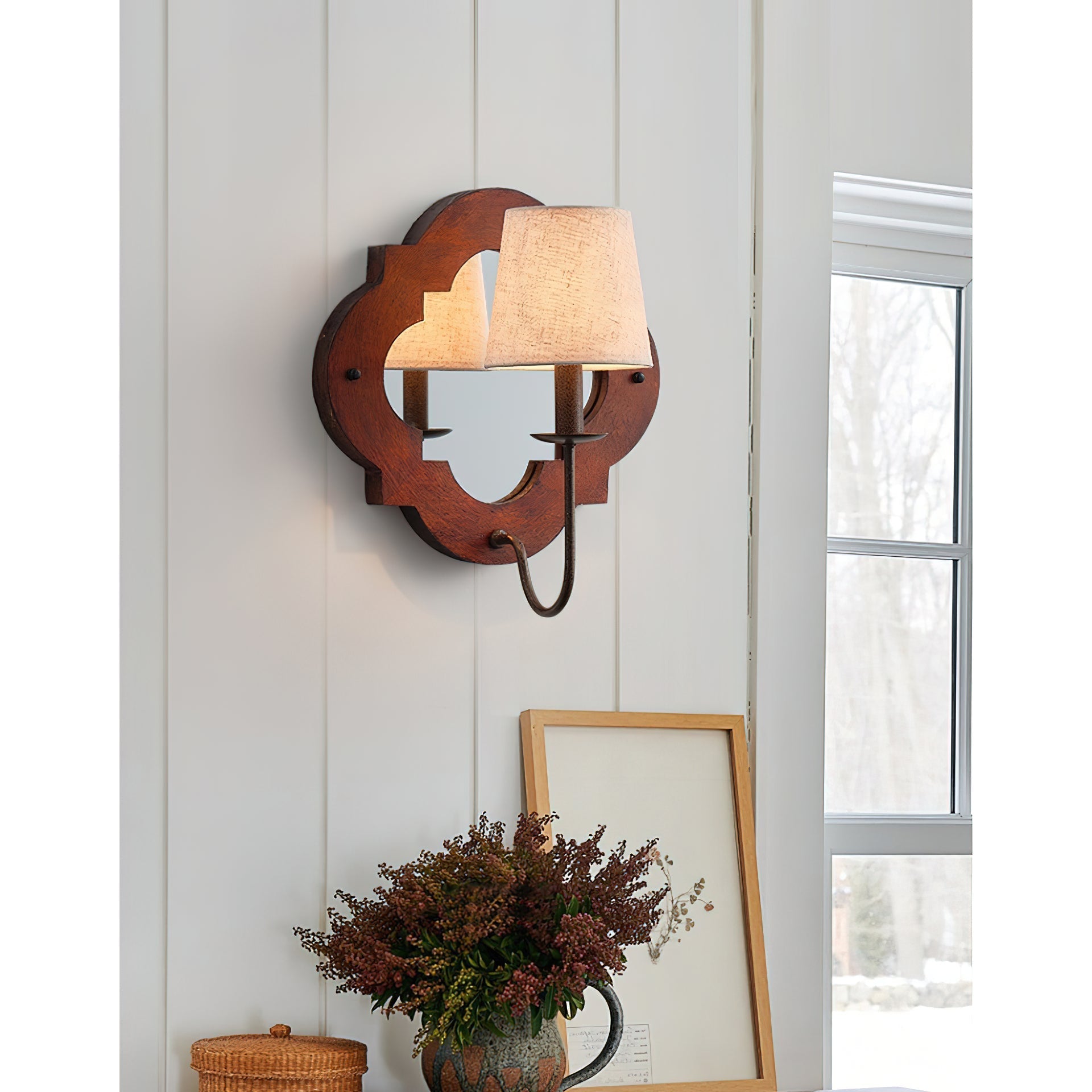 Sytheir Premium Elegance Fabric Wall Lamp - Letslighting