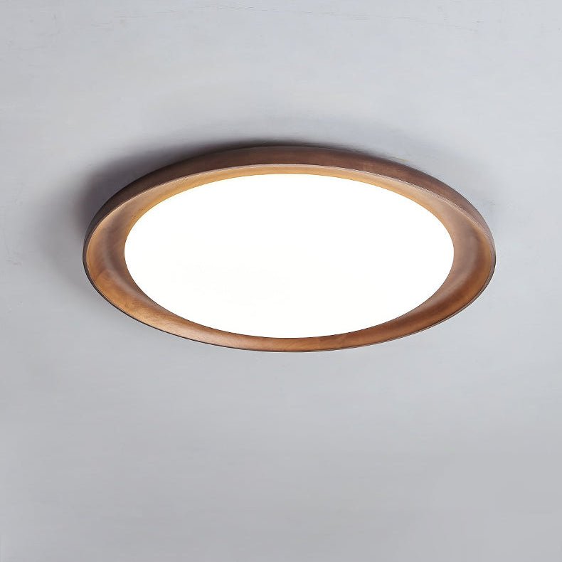 Rhylen Minimalist Acrylic & Wood Ceiling light
