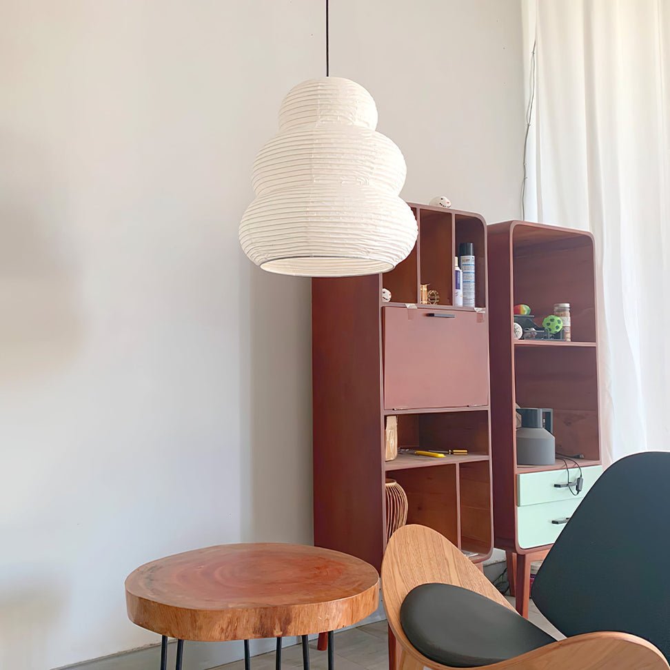 Gemma Modern Paper Pendant Light - Letslighting