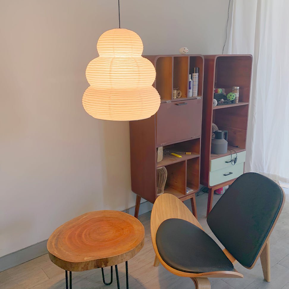Gemma Modern Paper Pendant Light - Letslighting