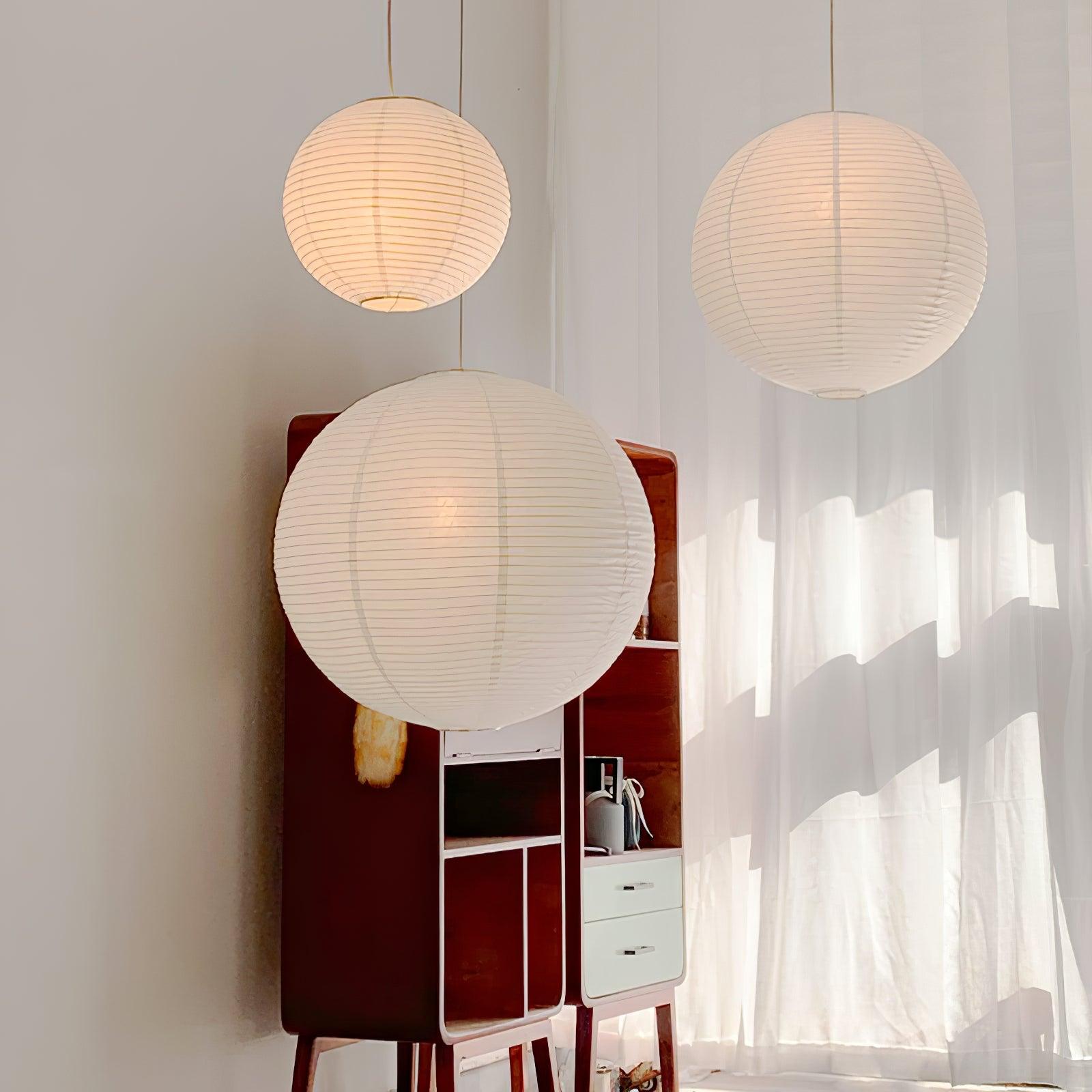 Lustra Pendant Lamp Paper for Living Room - Letslighting