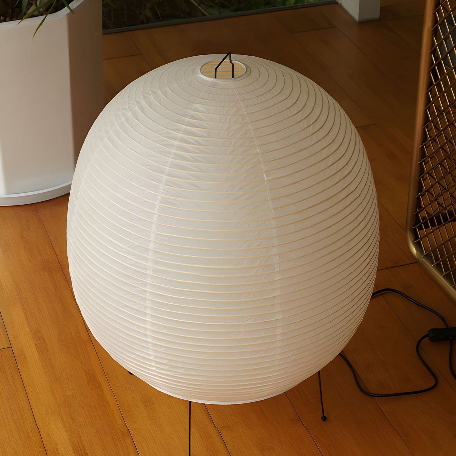 Solara Table Lamp Rice Paper Lantern - Letslighting