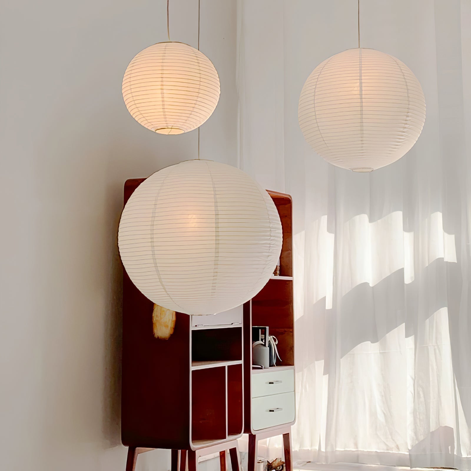 Vespace Paper Vintage Pendant Light - Letslighting