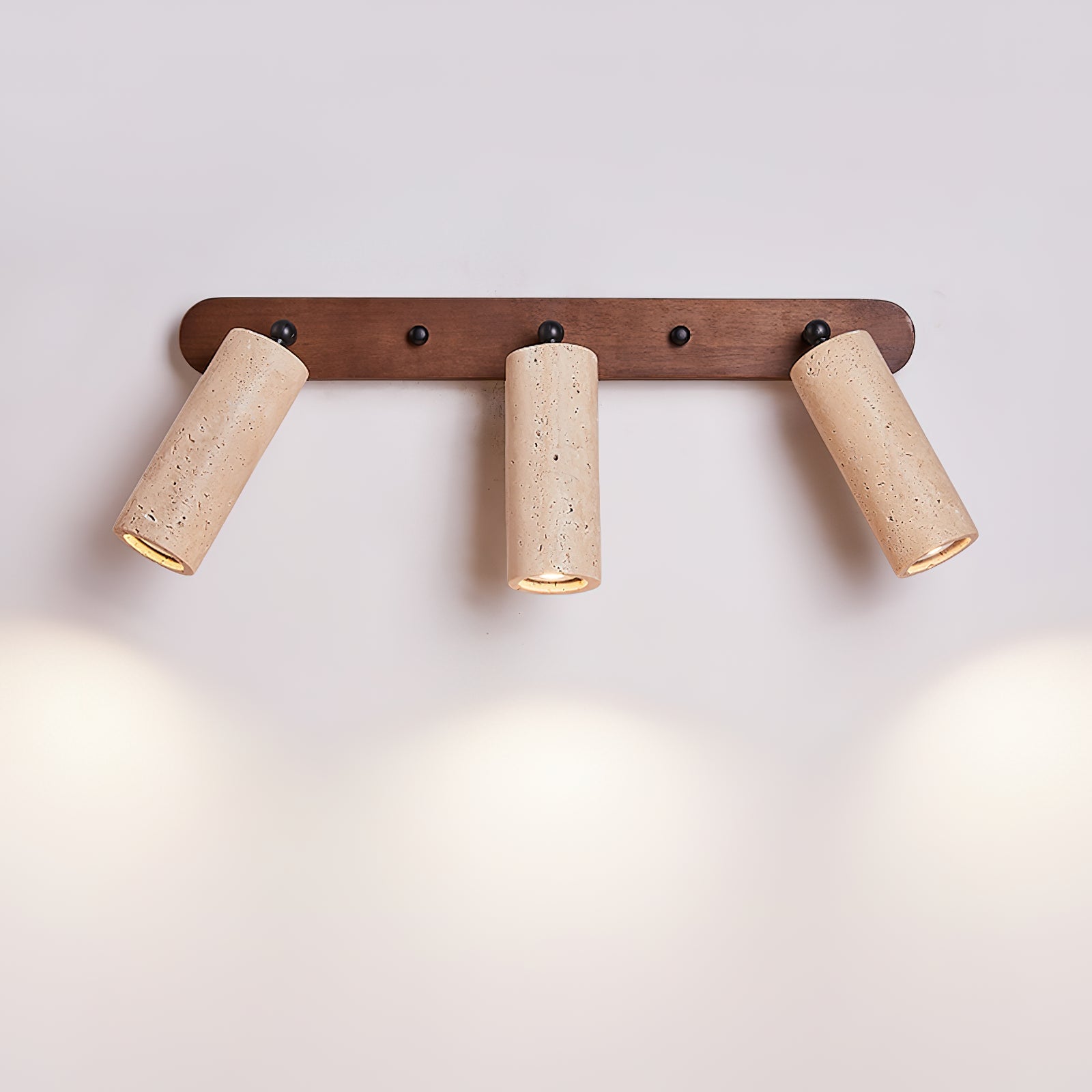 Solaro Wall Lamp Spotlight Travertine - Letslighting