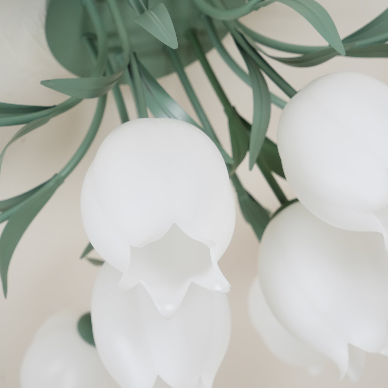 Aira Natural Flower Flush Mount Ceiling Light