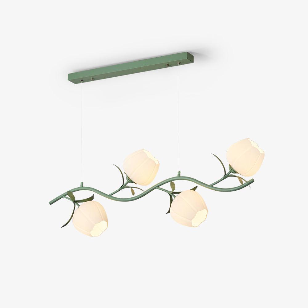 Lustra Chandelier Floral Glass - Letslighting