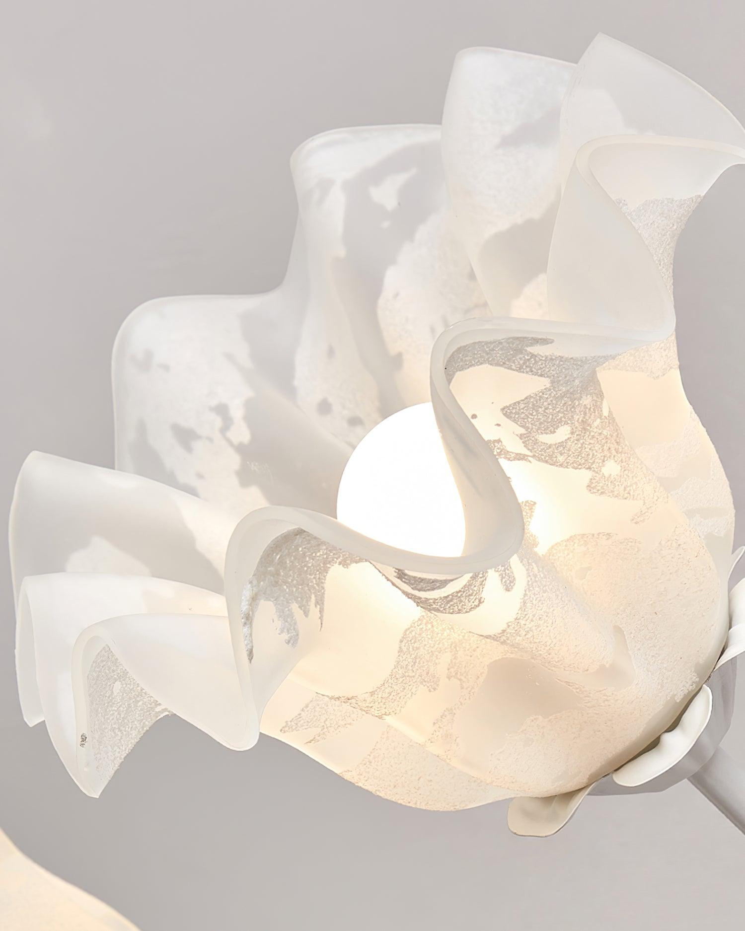 Lustra Chandelier Floral Glass - Letslighting