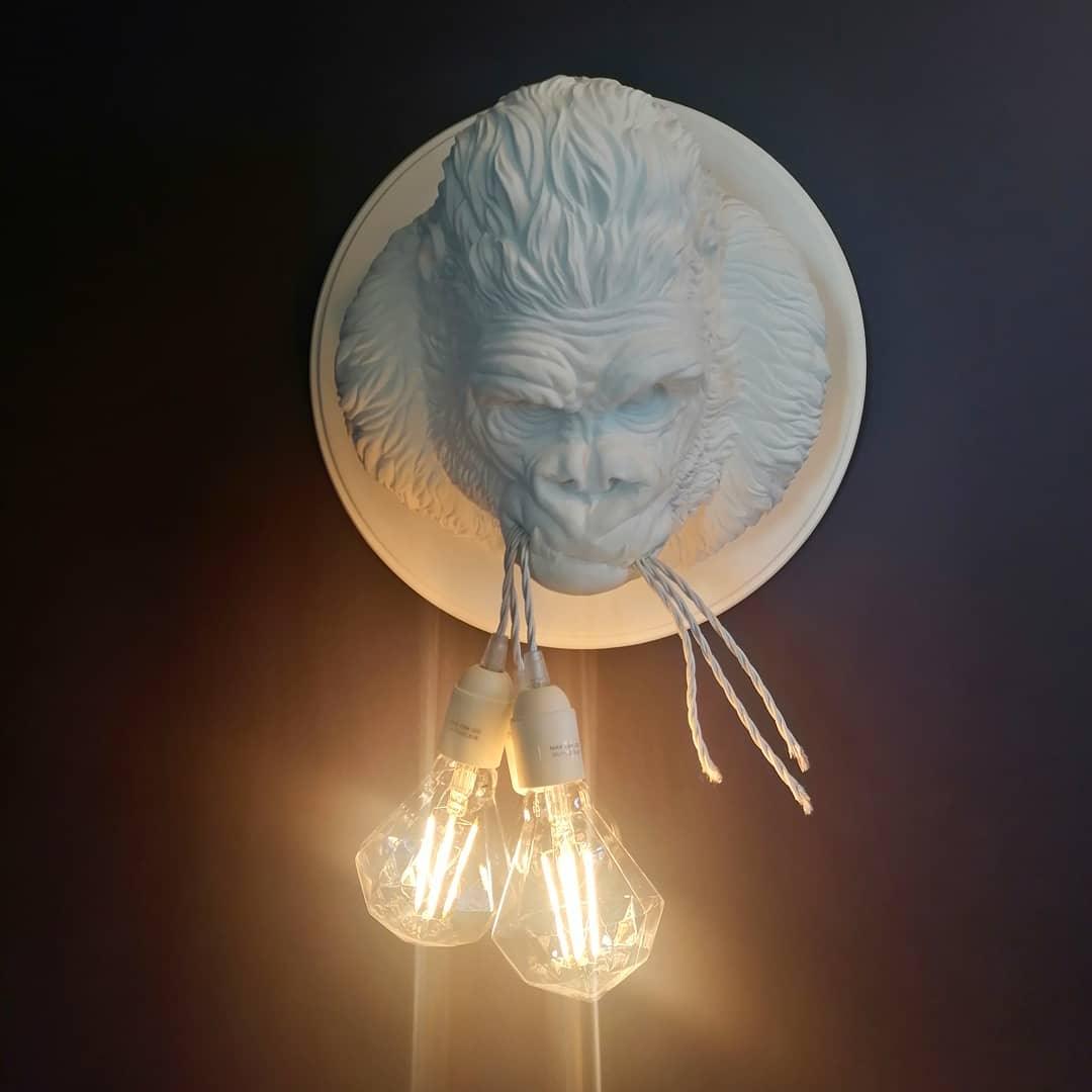 Veleda Premium Elegance Resin Sconce Wall Lamp - Letslighting