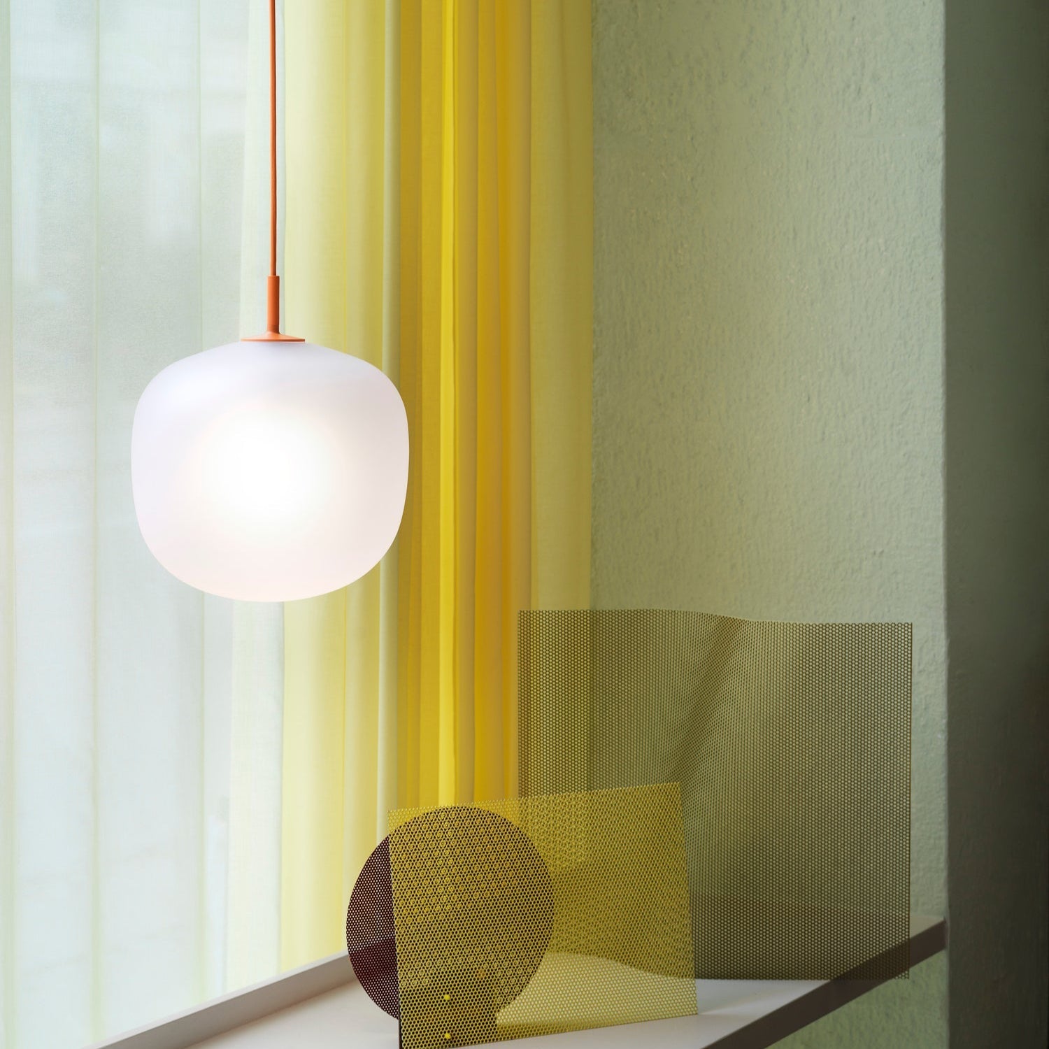 Valentina Pendant Lamp Semi-transparent Glass - Letslighting