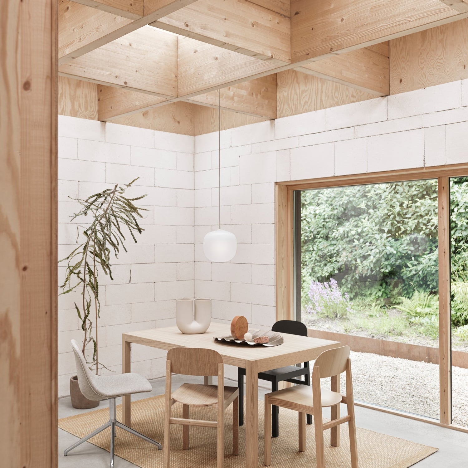 Valentina Pendant Lamp Semi-transparent Glass - Letslighting
