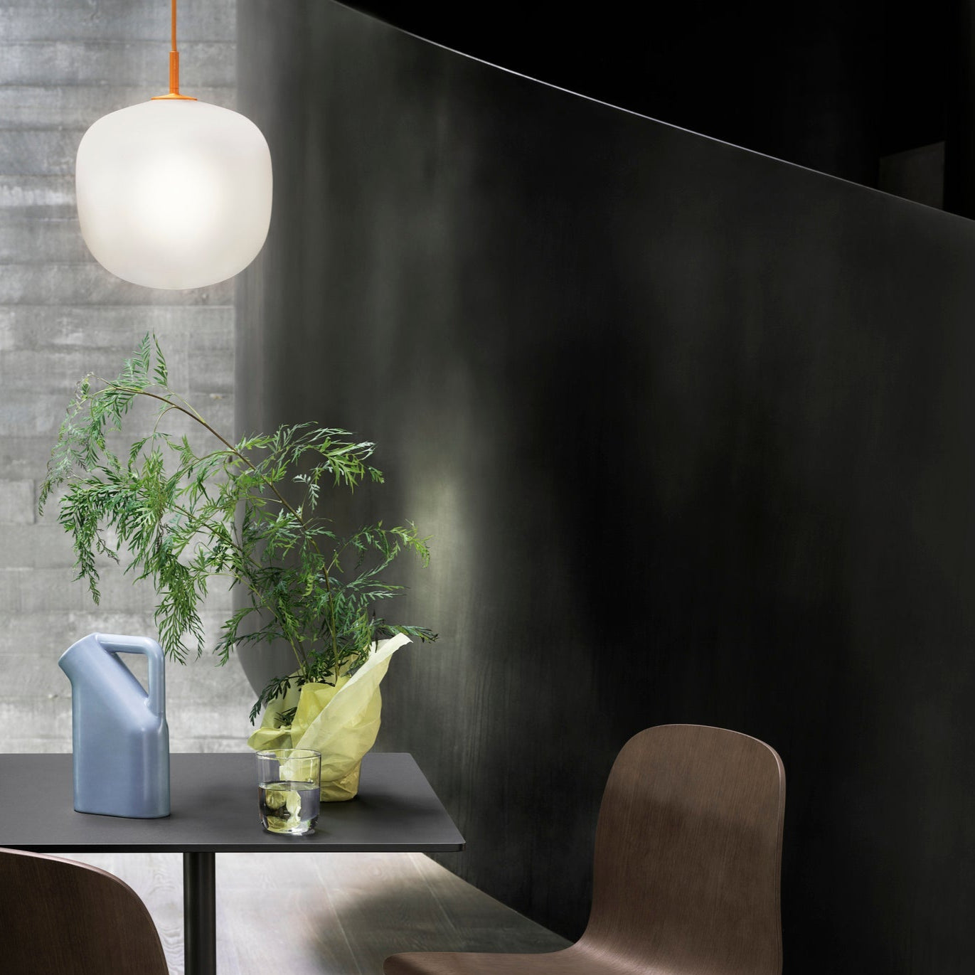 Valentina Pendant Lamp Semi-transparent Glass - Letslighting