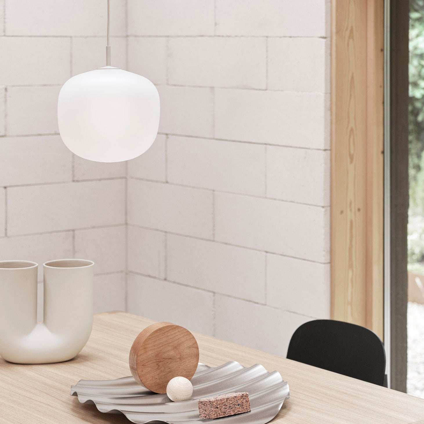 Valentina Pendant Lamp Semi-transparent Glass - Letslighting