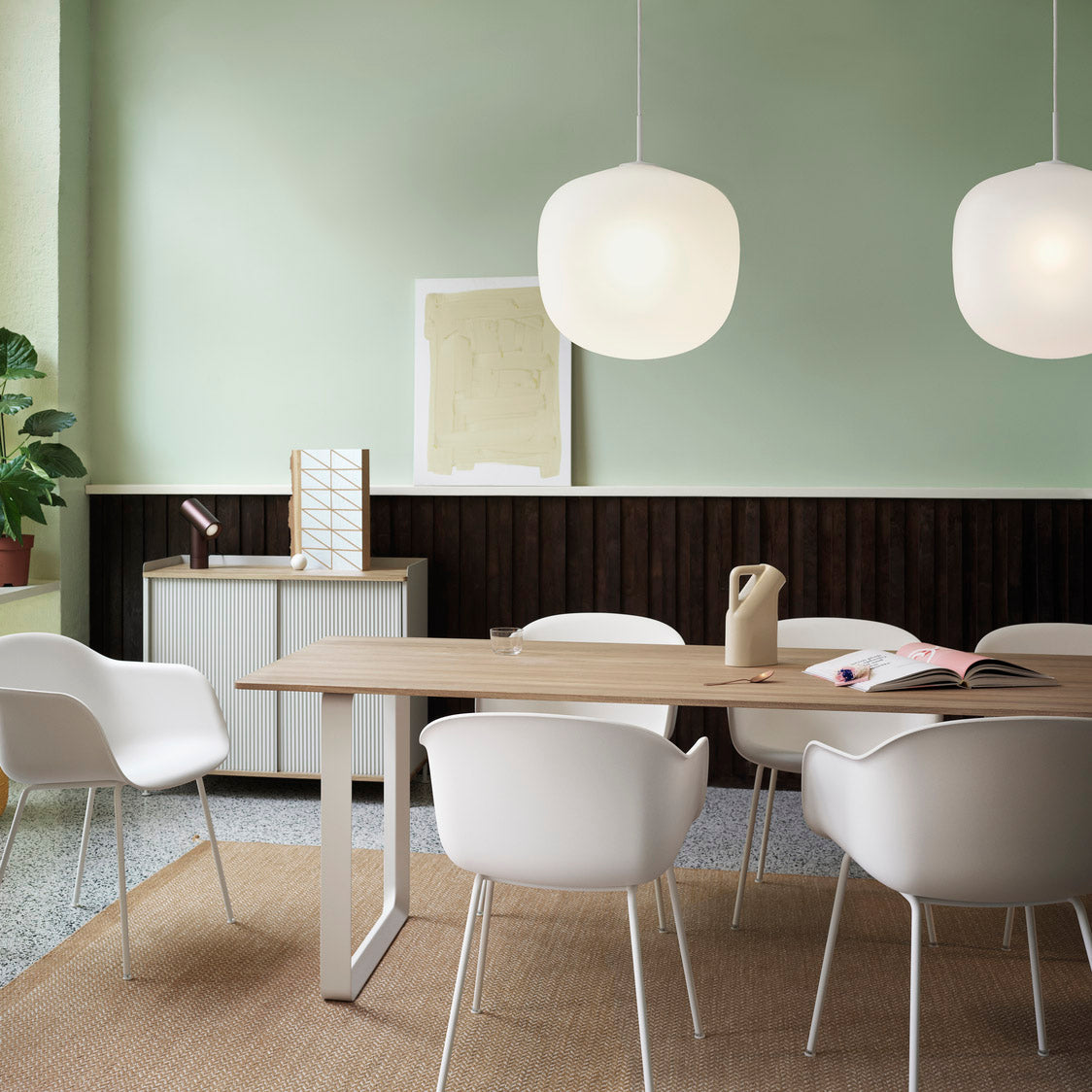 Valentina Pendant Lamp Semi-transparent Glass - Letslighting