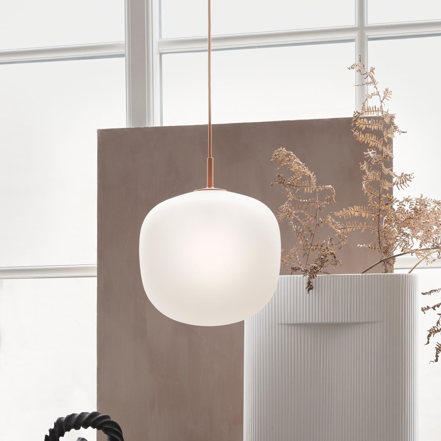 Valentina Pendant Lamp Semi-transparent Glass - Letslighting