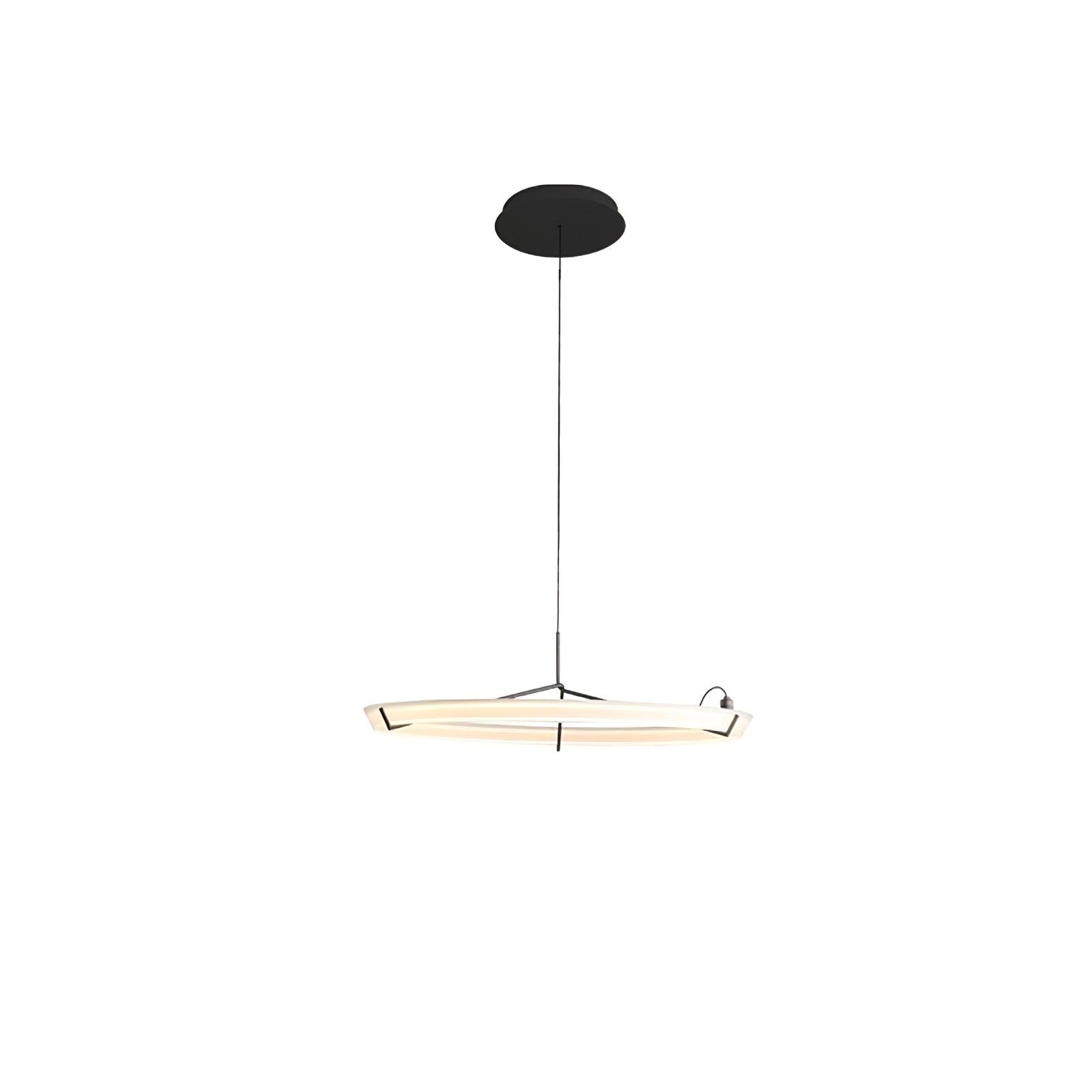 Lustra Chandelier Modern Stainless Steel Ring - Letslighting