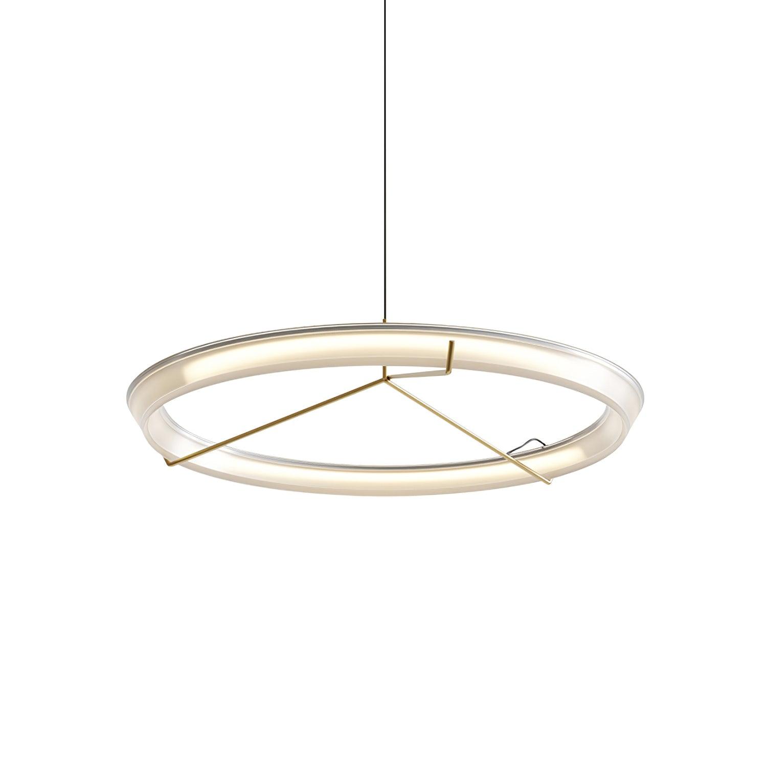 Lustra Chandelier Modern Stainless Steel Ring - Letslighting