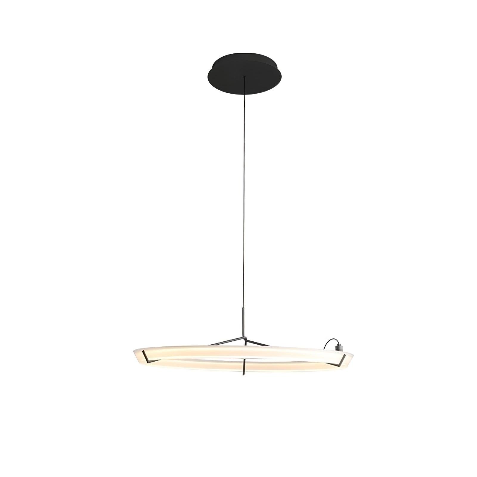 Lustra Chandelier Modern Stainless Steel Ring - Letslighting