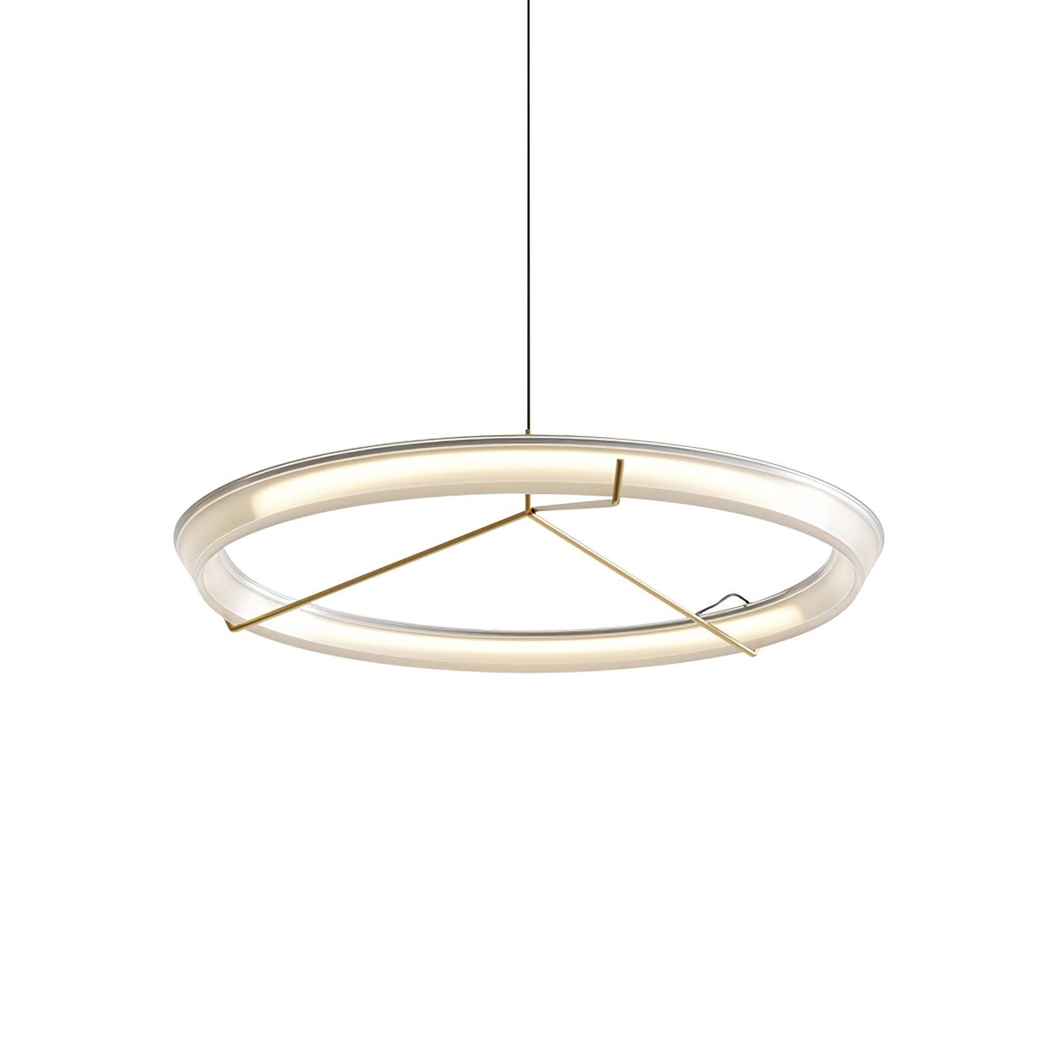 Lustra Chandelier Modern Stainless Steel Ring - Letslighting