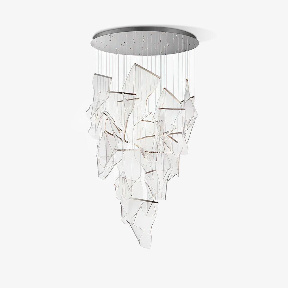 Lustra Chandelier Acrylic LED Abstract Floating - Letslighting