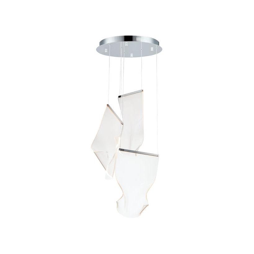 Lustra Chandelier Acrylic LED Abstract Floating - Letslighting