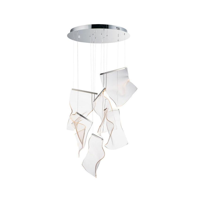 Lustra Chandelier Acrylic LED Abstract Floating - Letslighting