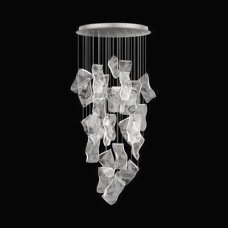 Lustra Chandelier Acrylic LED Abstract Floating - Letslighting