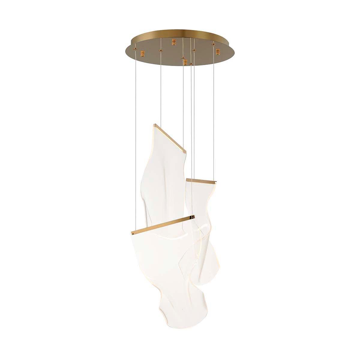 Lustra Chandelier Acrylic LED Abstract Floating - Letslighting