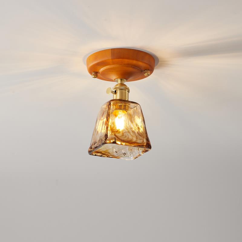 Elano Glass Ceiling Light - Letslighting