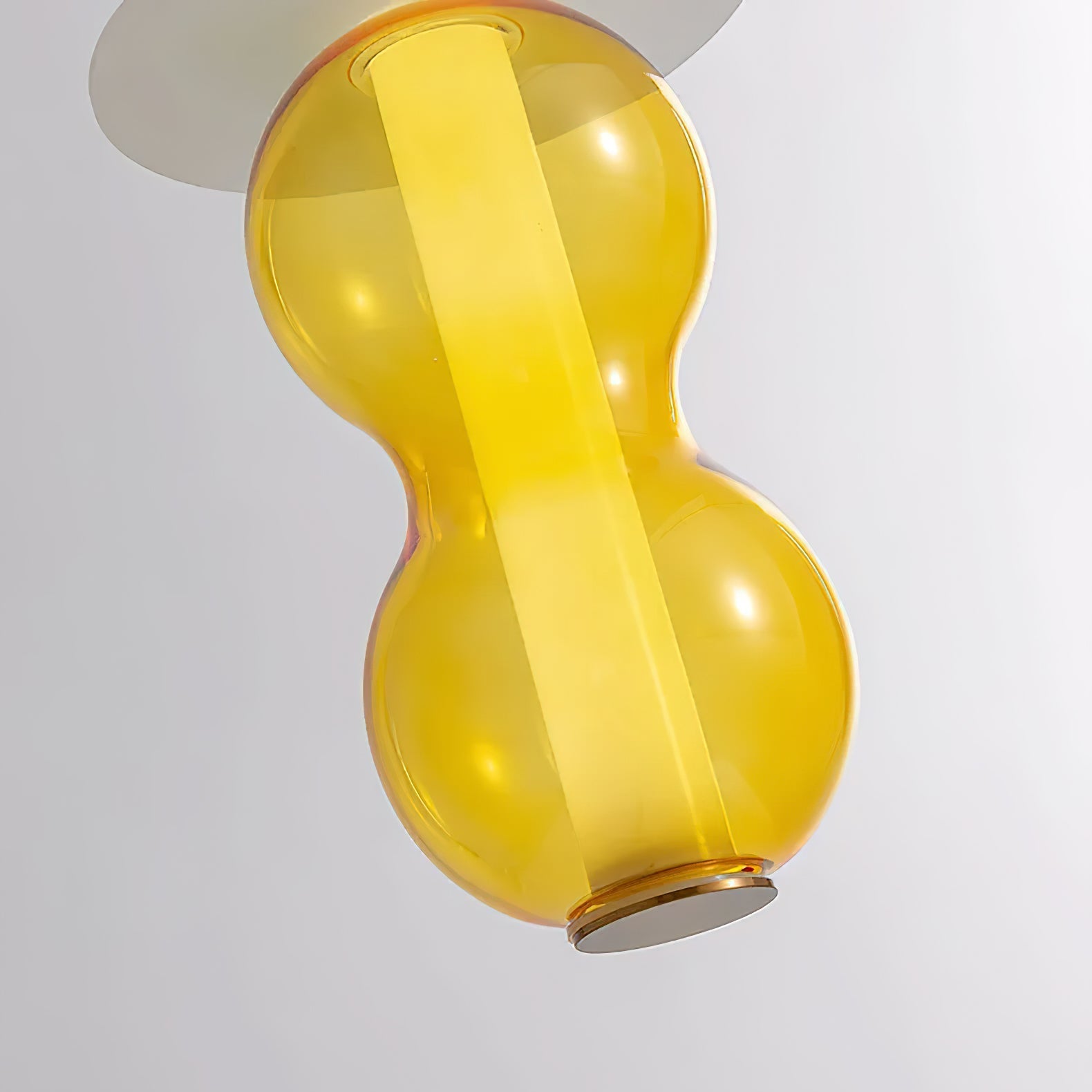 Lustra Pendant Lamp Colored Glass Modern - Letslighting