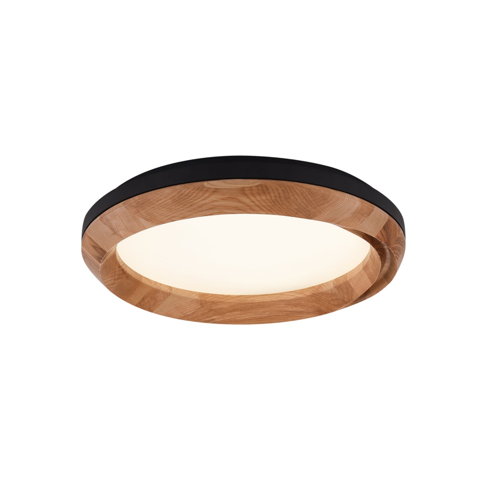 Aurdoreth Modern Minimalist Ripple Wood Ceiling Light - Letslighting