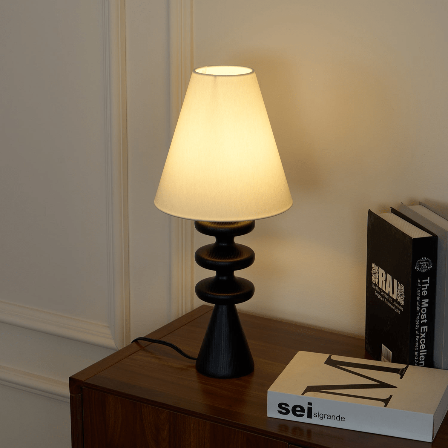 Kameron Modern Wood Table Lamp - Letslighting