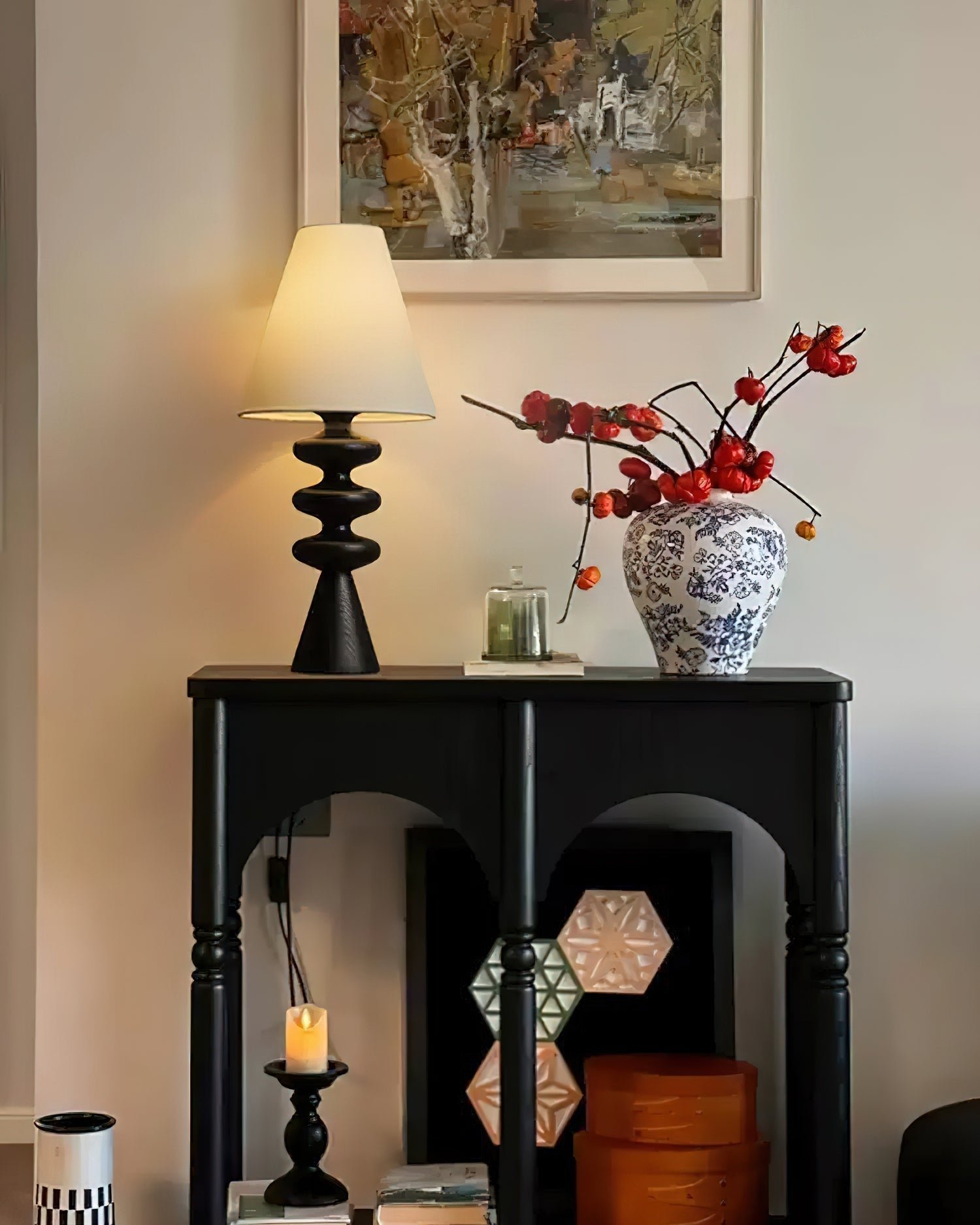 Kameron Modern Wood Table Lamp - Letslighting