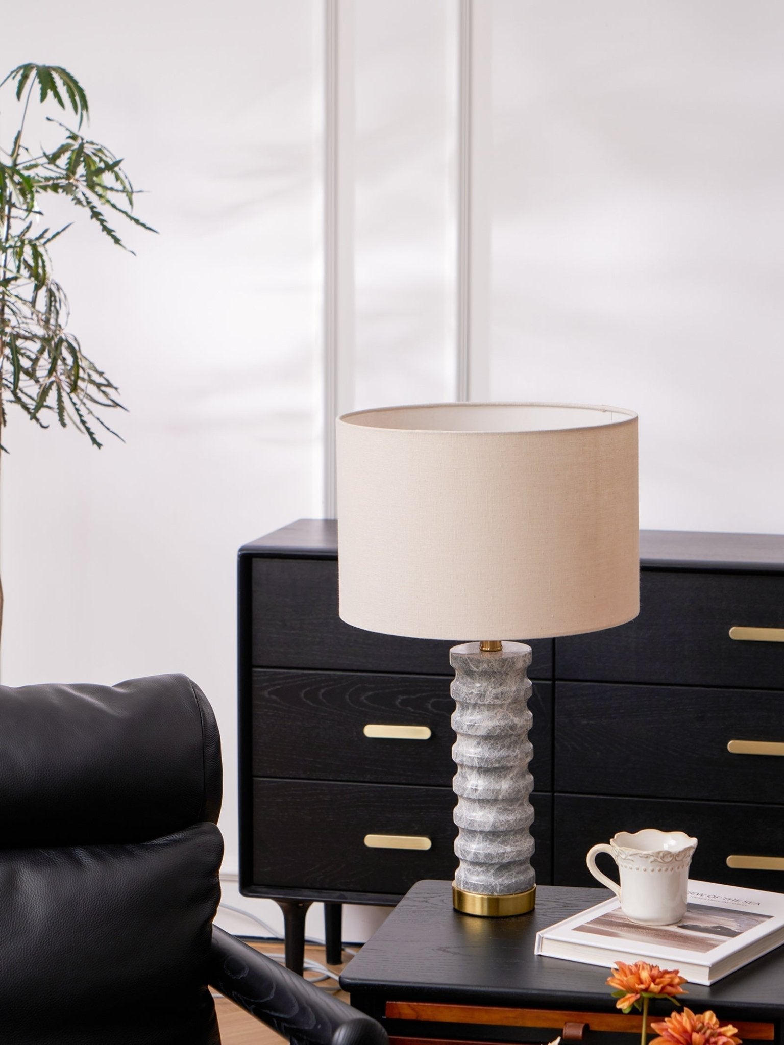 Rivara Stone Table Lamp - Blowlighting