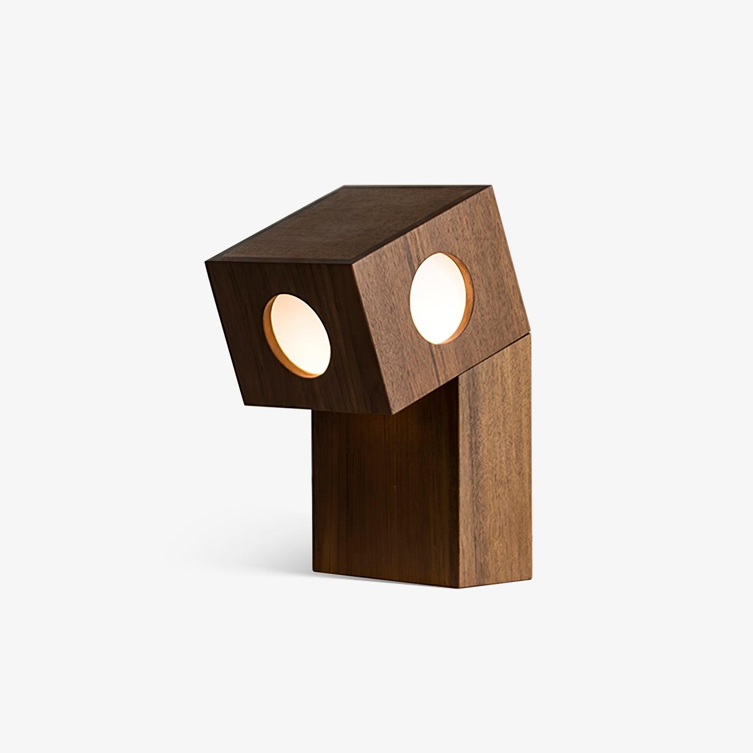 Geo Modern Wood Table Lamp - Letslighting