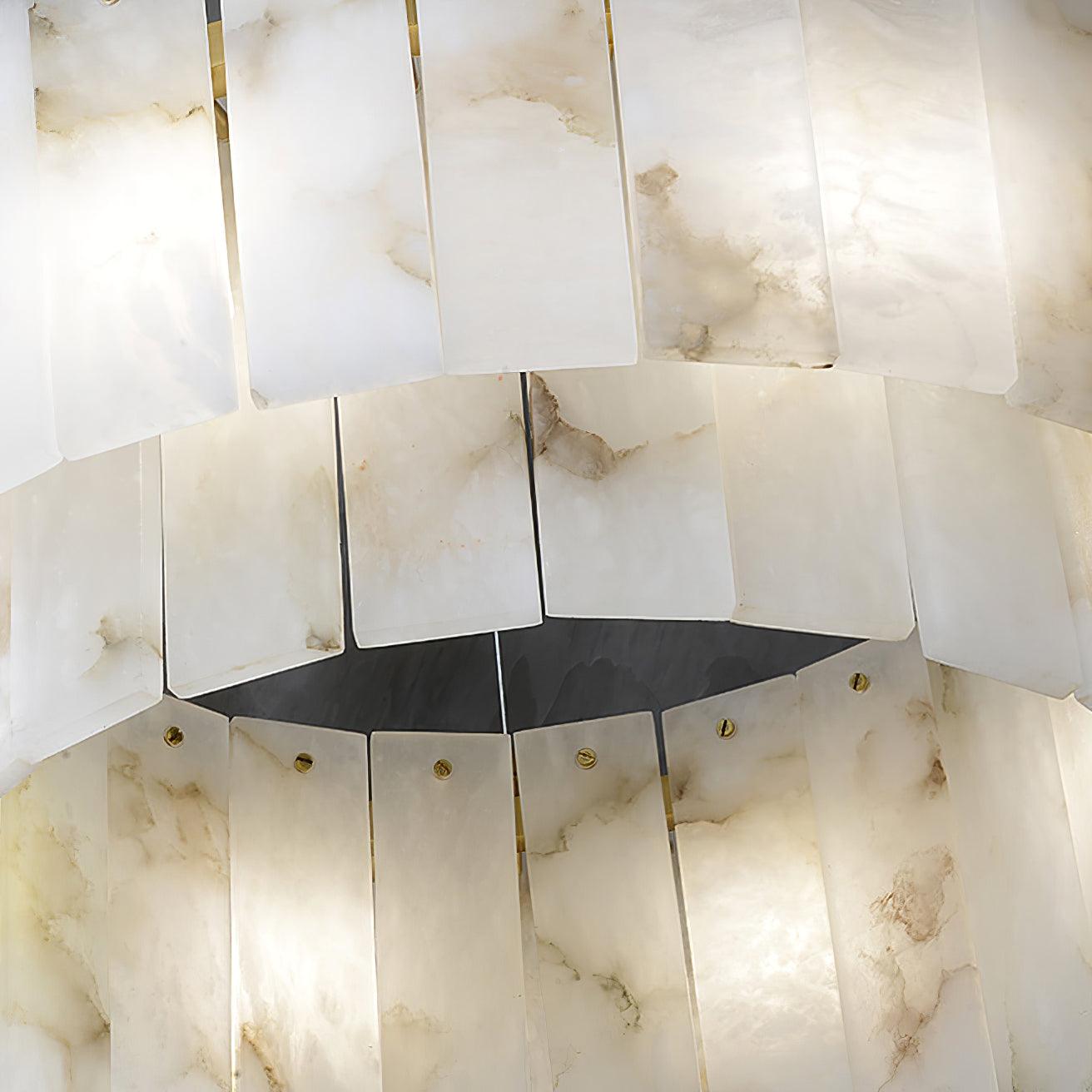 Zelaean Alabaster Round Pendant Light - Letslighting
