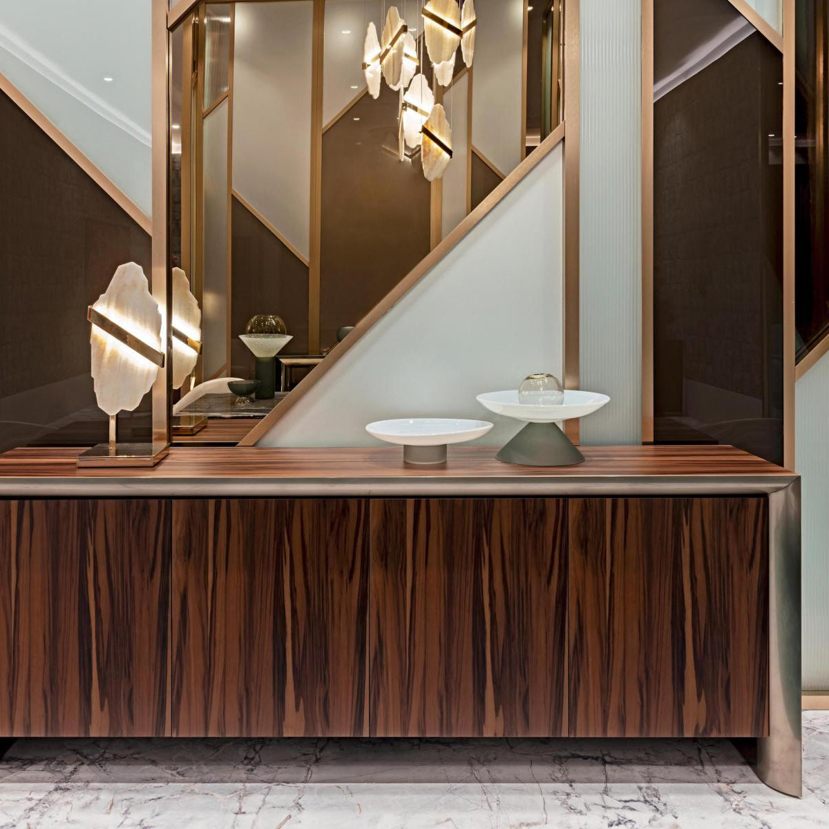 Olraeos Elegance Rock Jade Chandelier - Letslighting