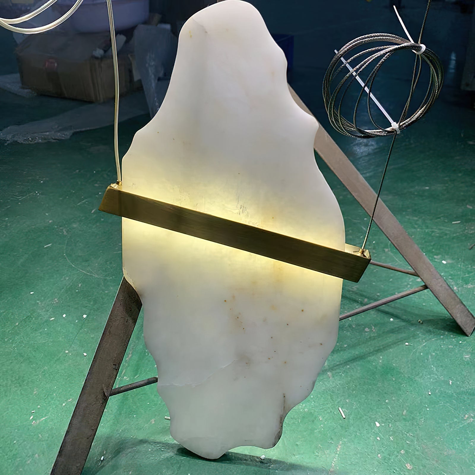 Olraeos Elegance Rock Jade Chandelier - Letslighting