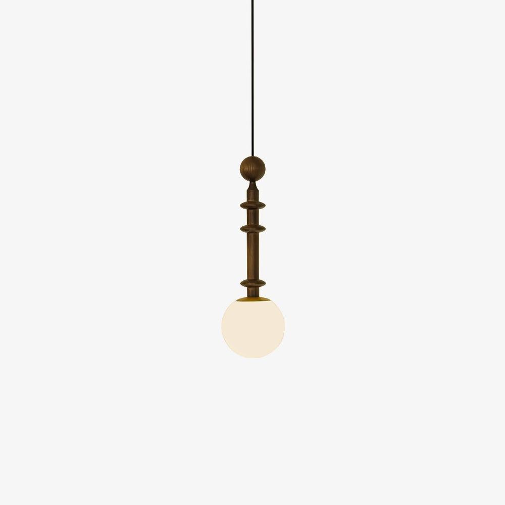 Vesera Wood Industrial Pendant Light - Letslighting