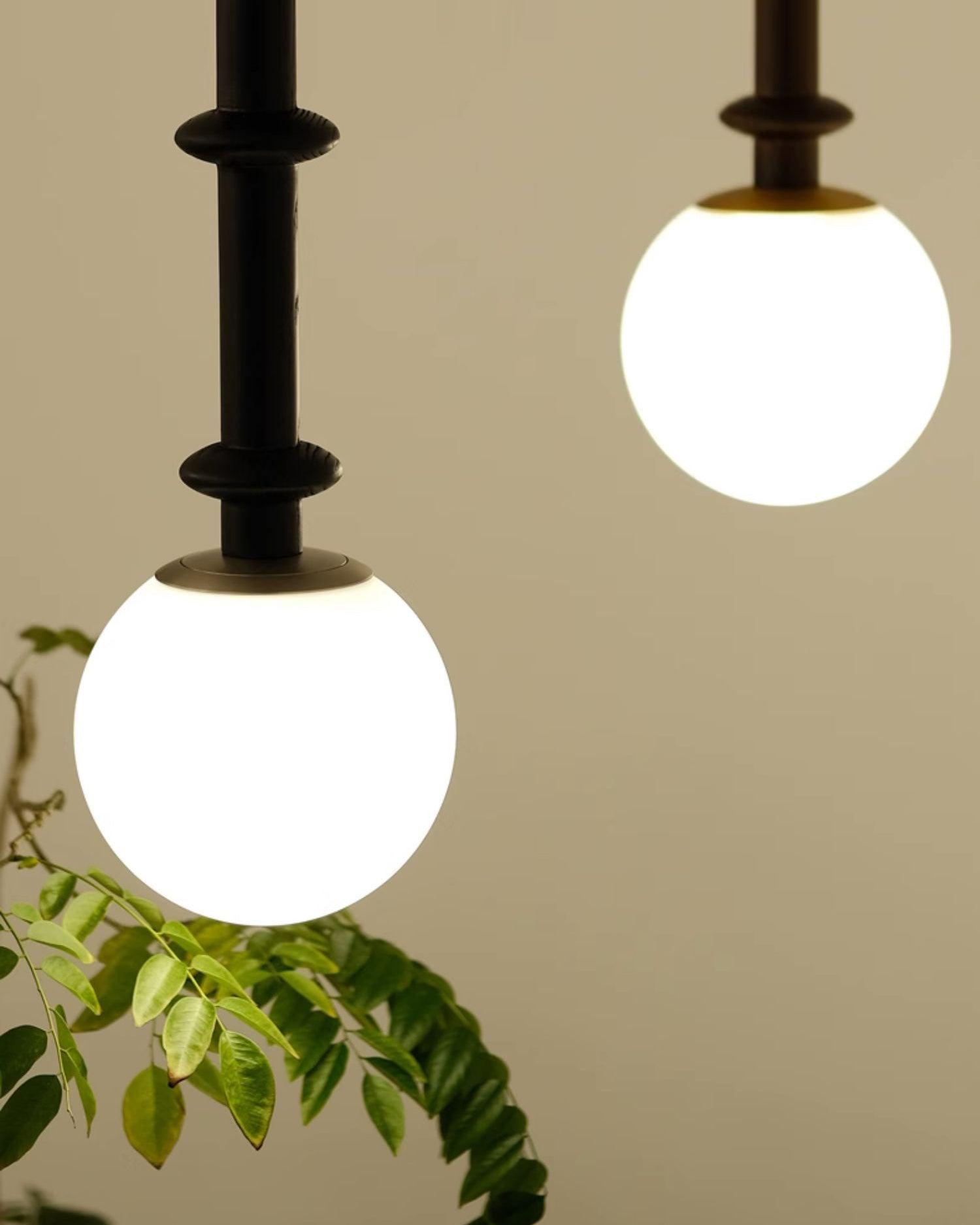 Vesera Wood Industrial Pendant Light - Letslighting