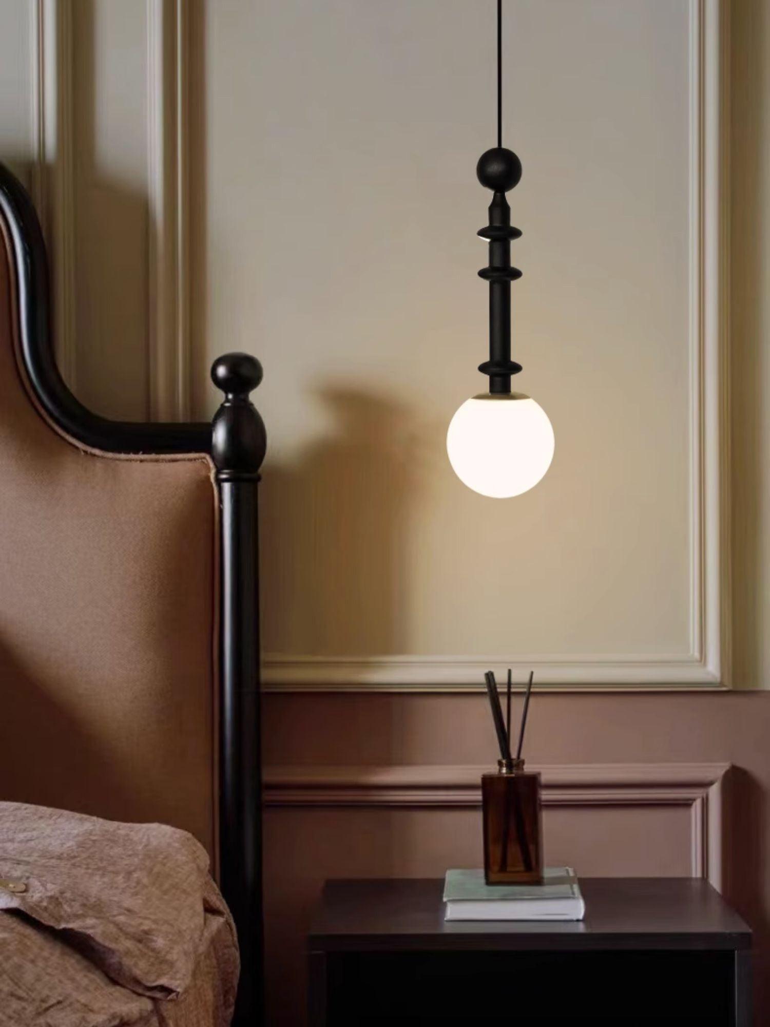 Vesera Wood Industrial Pendant Light - Letslighting
