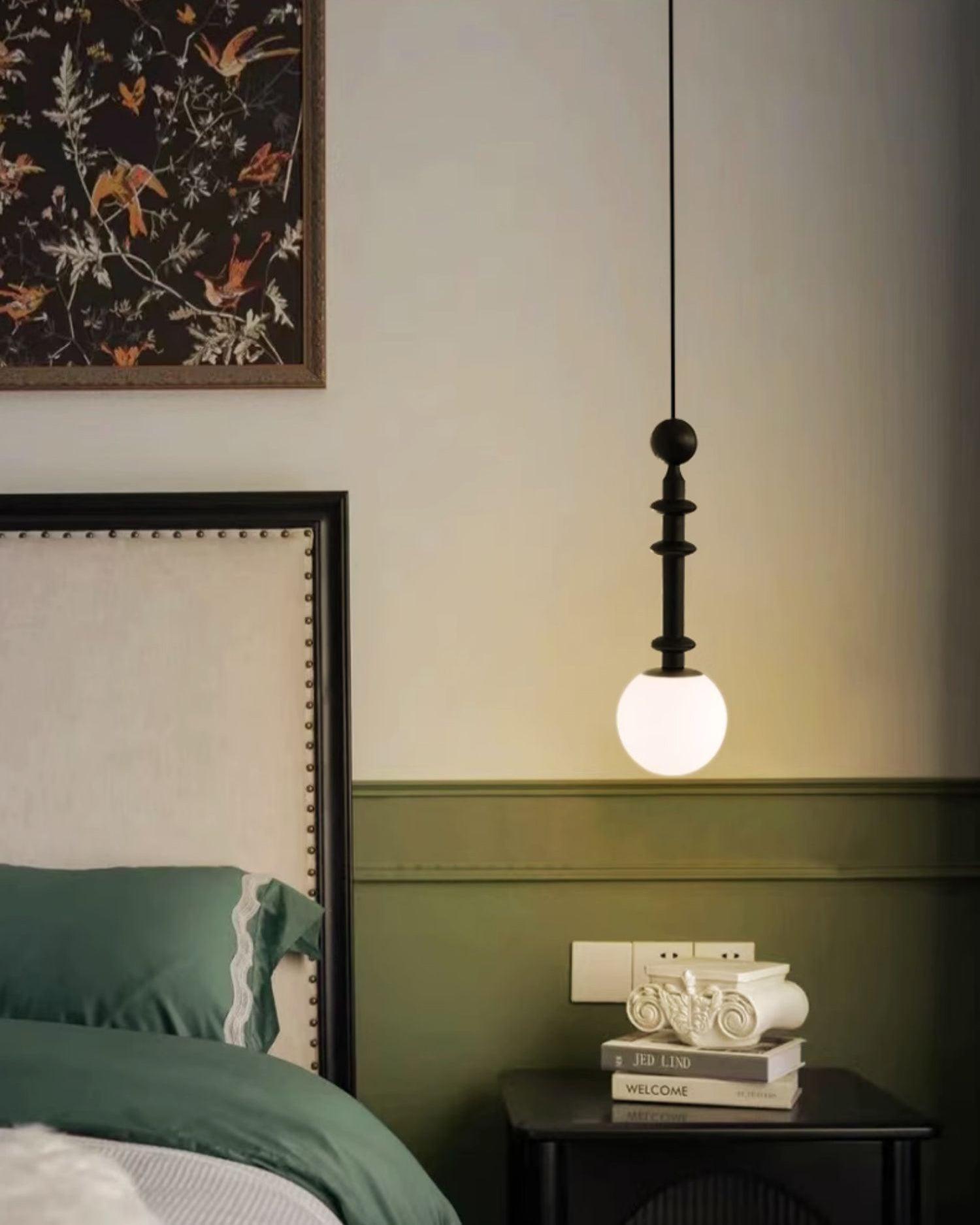 Vesera Wood Industrial Pendant Light - Letslighting