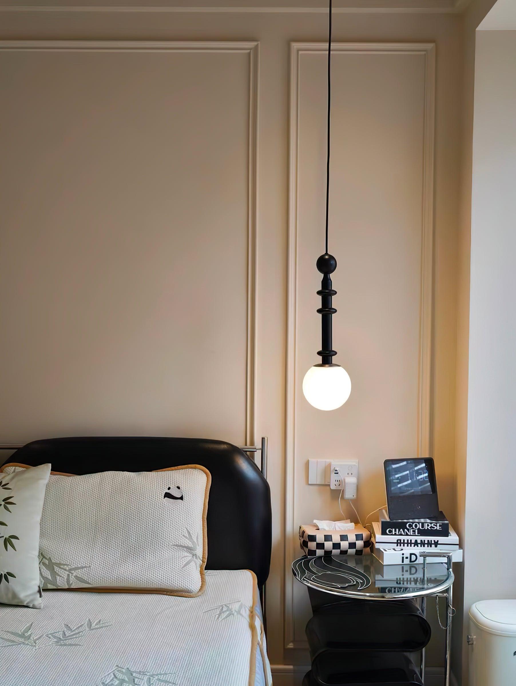 Vesera Wood Industrial Pendant Light - Letslighting
