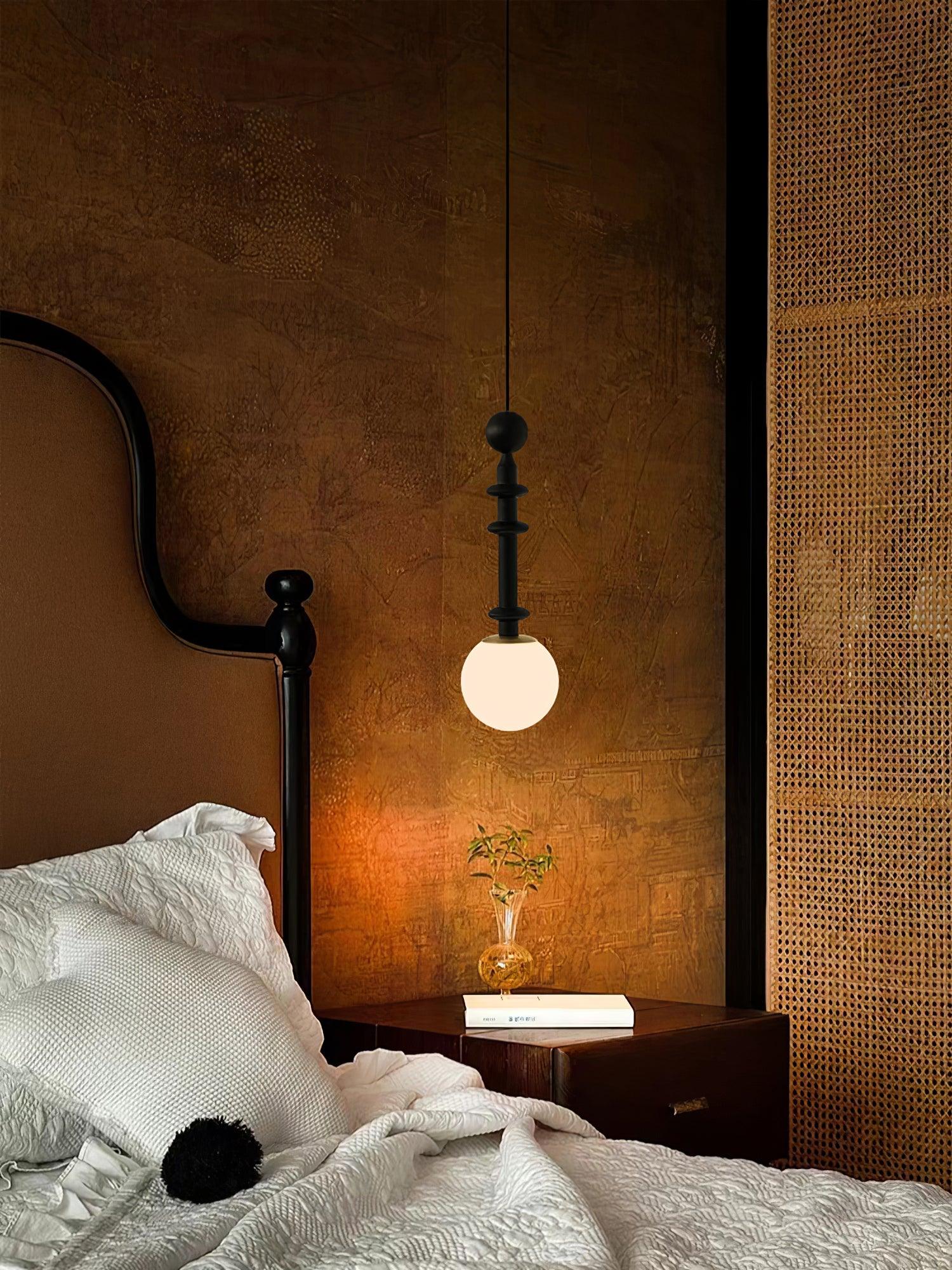 Vesera Wood Industrial Pendant Light - Letslighting