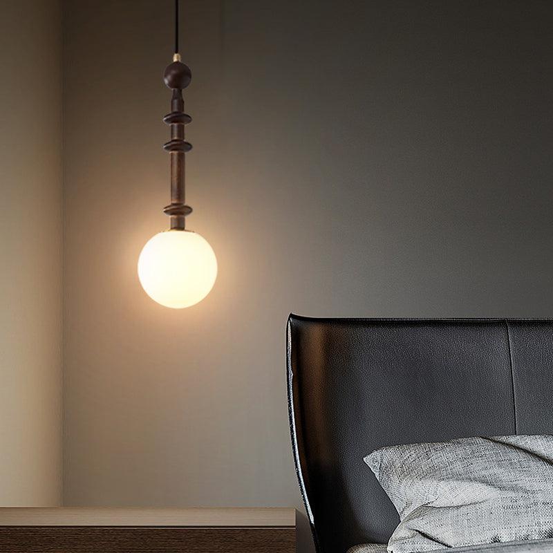 Vesera Wood Industrial Pendant Light - Letslighting