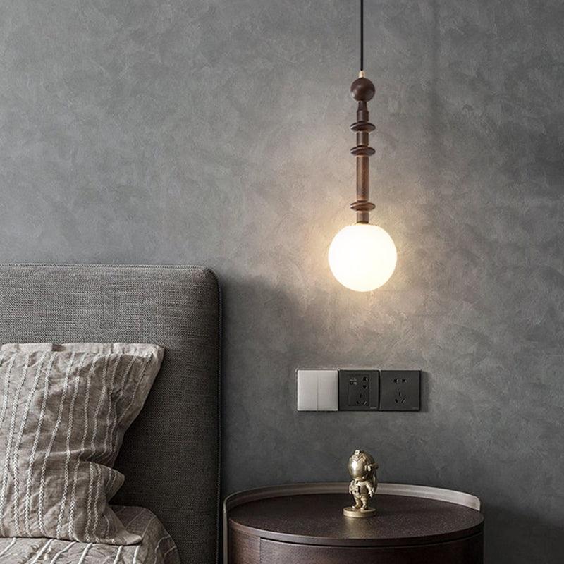 Vesera Wood Industrial Pendant Light - Letslighting