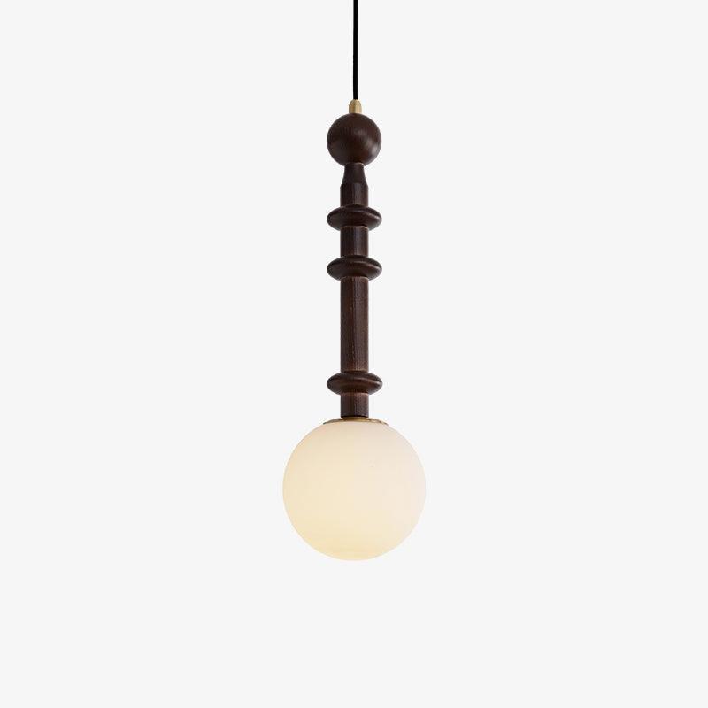 Vesera Wood Industrial Pendant Light - Letslighting