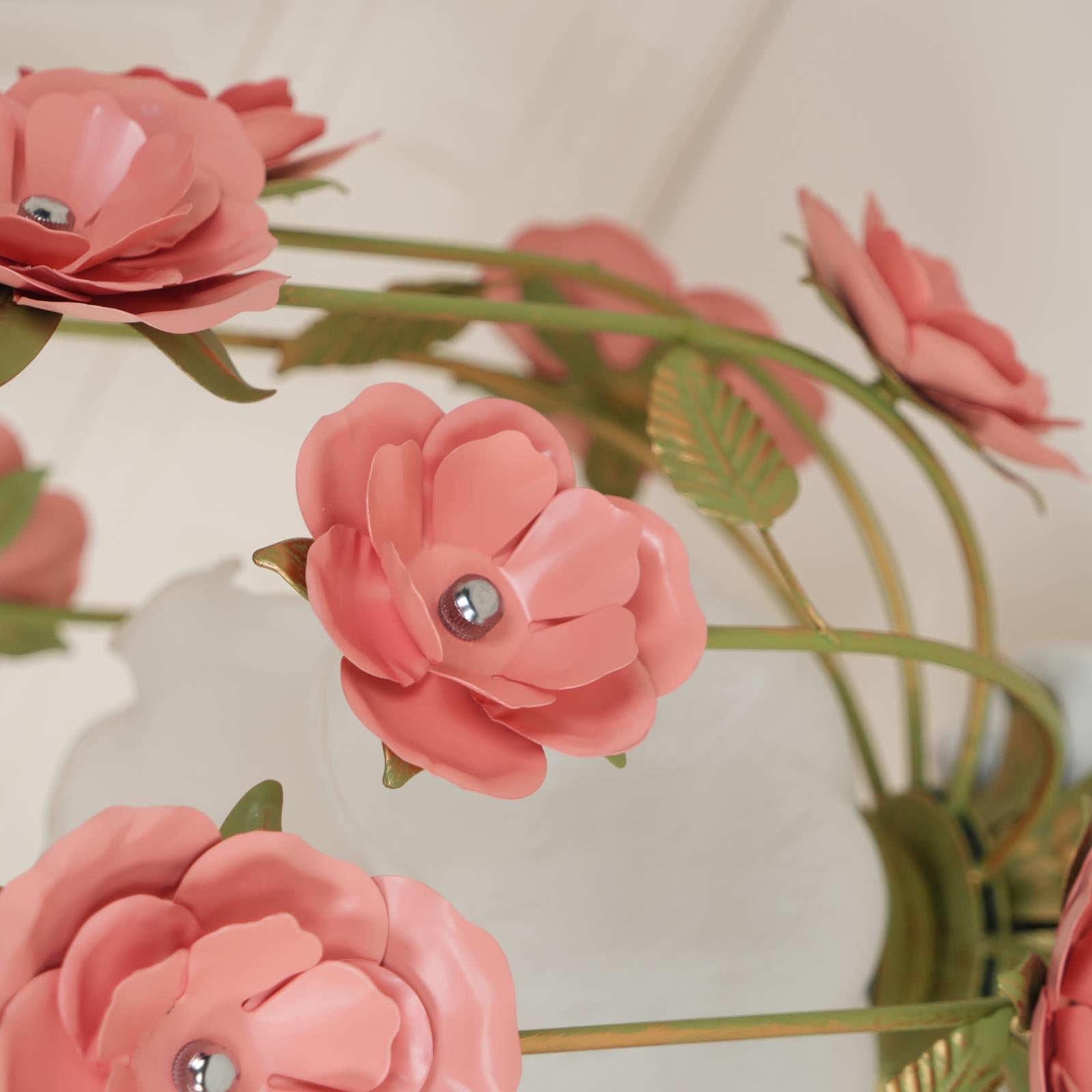 Ceiling Light Canopy Floral Blossom Romantic Ambience - Letslighting