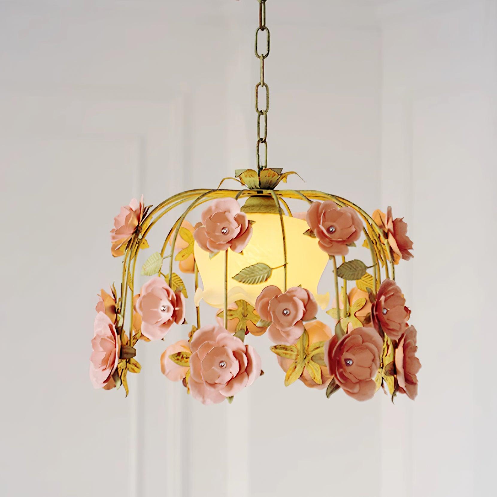 Bellova Floral Chandelier - Letslighting